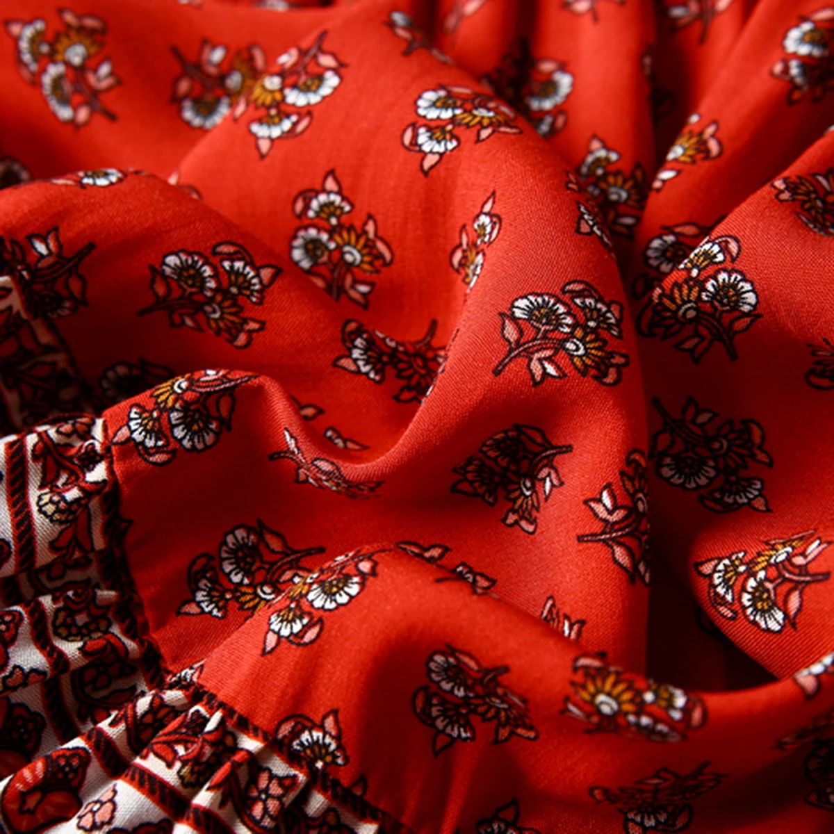 

Hippie 2020 Sexy Summer Floral Printed Mini Skirt High Waist Elastic Vintage Faldas Boho Beach Casual Clothes Short Women Skirts