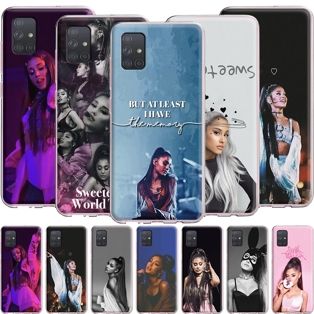 Силиконовый чехол Call Me Angel Ariana Grande для Samsung Galaxy S20 Ultra S10 S10E S9 S8 S7 Note 10 9 8 Plus Edge|Бамперы|