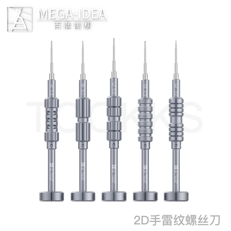 

MEGA-IDEA анти-скользящая 2D ручная отвертка Thunder для разных мобильный телефон инструмент для ремонта/открытия с магнитом