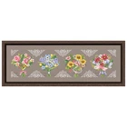 Наборы для вышивки крестиком букет сказочный дизайн 18ct 14ct 11ct кофейная вышивка на холсте рукоделие