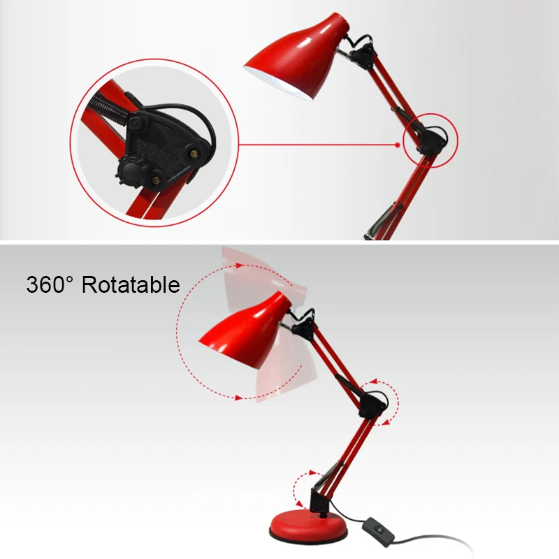 Светодиодные настольные лампы гибкая регулируемая настольная лампа современный