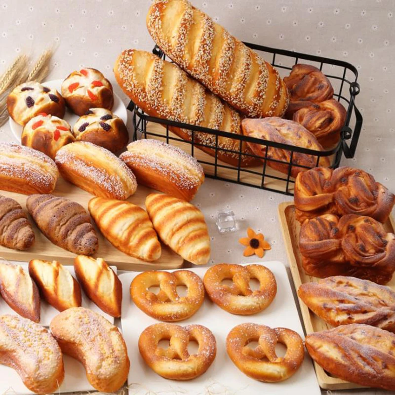 Искусственный хлеб имитация искусственной еды торта модель из мягкого