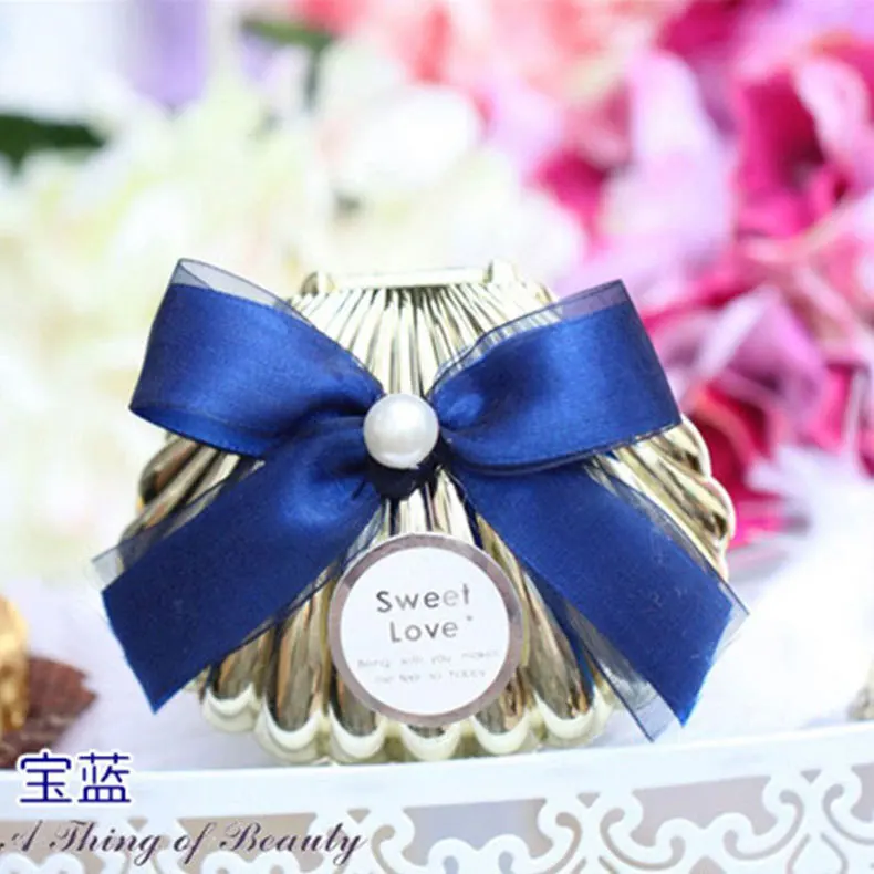 Ракушки Свадебная коробочка для сладостей конфетные пластиковые упаковочные