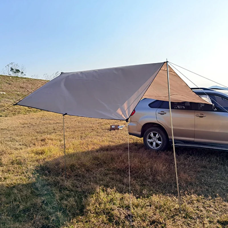 

Car Tent Awning Waterproof Portable Outdoor Camping Tent Car Shade Sunshade Garden Beach Umbrella Travel Rooftop Rain Canopy