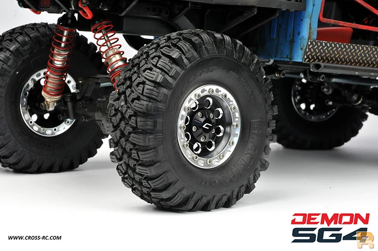 CROSS RC 1/10 комплект SG4 4X4 4WD DEMON Rock Scale гусеничный ABS жесткий корпус с металлическими осями спортивный Гусеничный