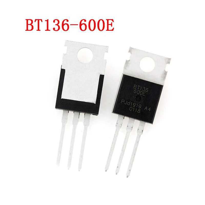 10 шт./лот новое и оригинальное IC устройство с функцией TO220 220 BT136 136 600E|Интегральные