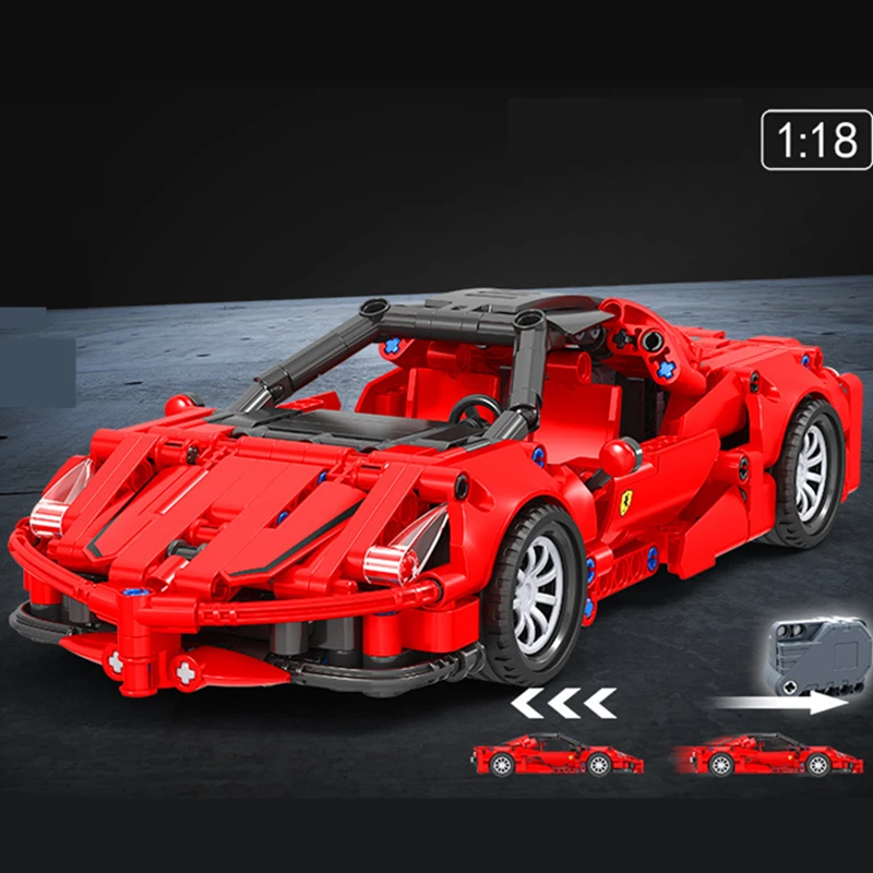 Новый дизайн serise 1:18 Ferrared Enzo весы суперкар Скорость Чемпион гонки гоночный