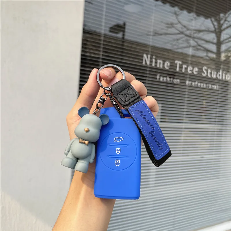 

Free Shipping Cartoon Key Case For Chery Key Shell 2021 Tiggo 3X CRV Version 2020 Tiggo 7 5X Smart Key Protective Jacket