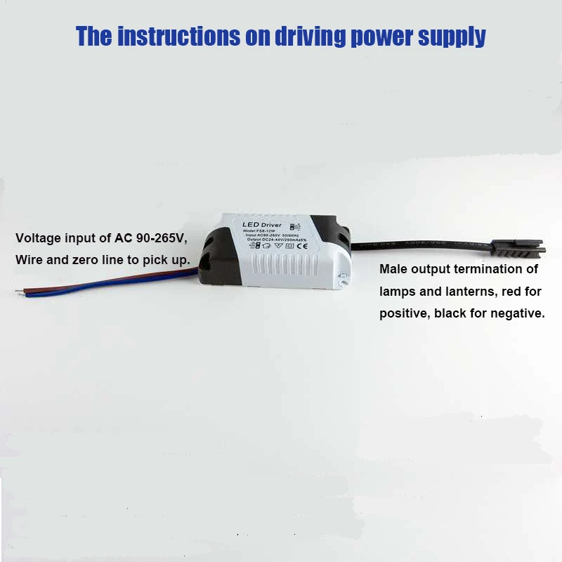 Драйвер светодиодный светильник освещения трансформатор для световой панели