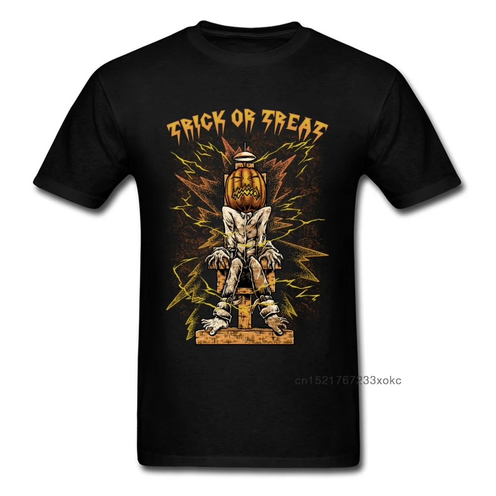 Вечерние мужские футболки с коротким рукавом Trick or Treat вечерние круглым вырезом