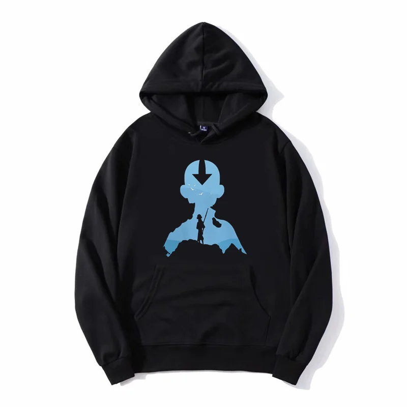 Мужской Аватар The Last Airbender Aang научная фантастика веселая мужская толстовка с