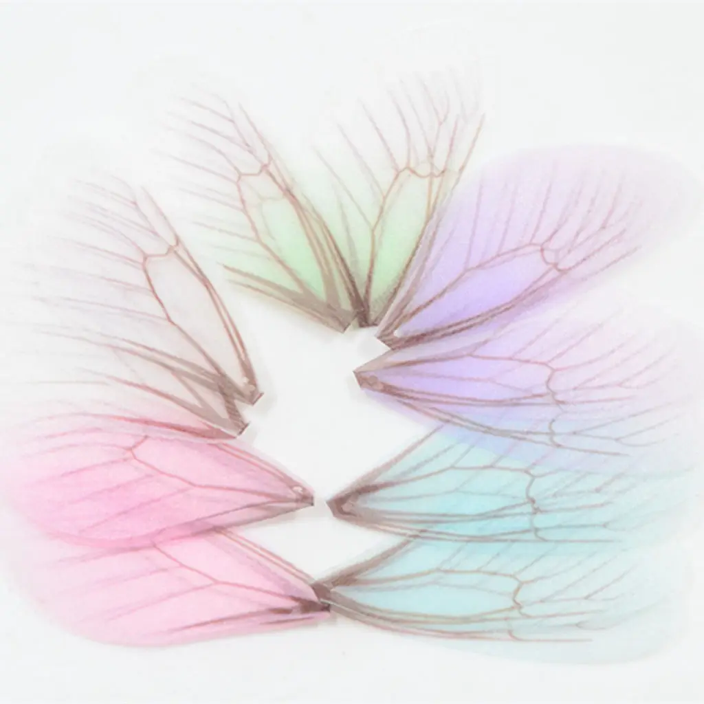 

20pcs Fashion Dragonfly Wing Charms for DIY Women Earrings Jewelry Makings
