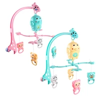 baby musical crib mobile ability train hanging rotating rattles toddler mobile bell toy rotating bed bell music educational toys