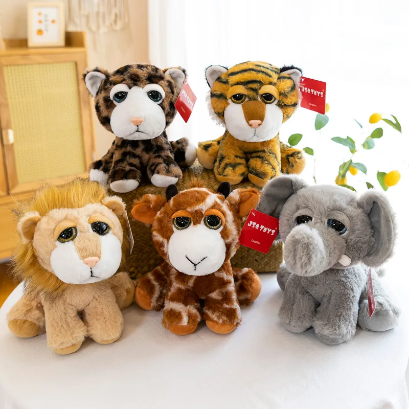 

Cute Forest Animal Plush Doll Stuffed Toys Pillow Decoration Kid Lovely Birthday Jungle Children Grab Machine Creative Fashion