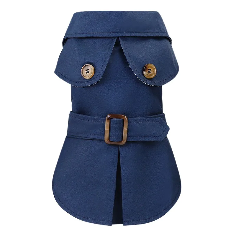 

Dog Windbreaker Cloak Coat Pet Cat Dog Winter Windbreaker Button Design Soft Durable WInter Pet Clothes
