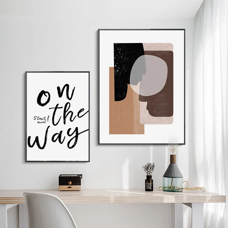 Картина на холсте настенное искусство Скандинавский современный художественный