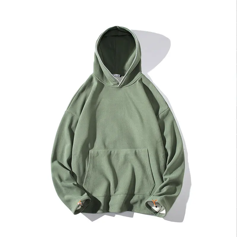 

Men Streetwear Loose Hip-hop Pullover Hoodie Mens M-5XLKorean Plus Fleece Hoodies Men's Warm Fashion Casual Hooded Sweatshirt
