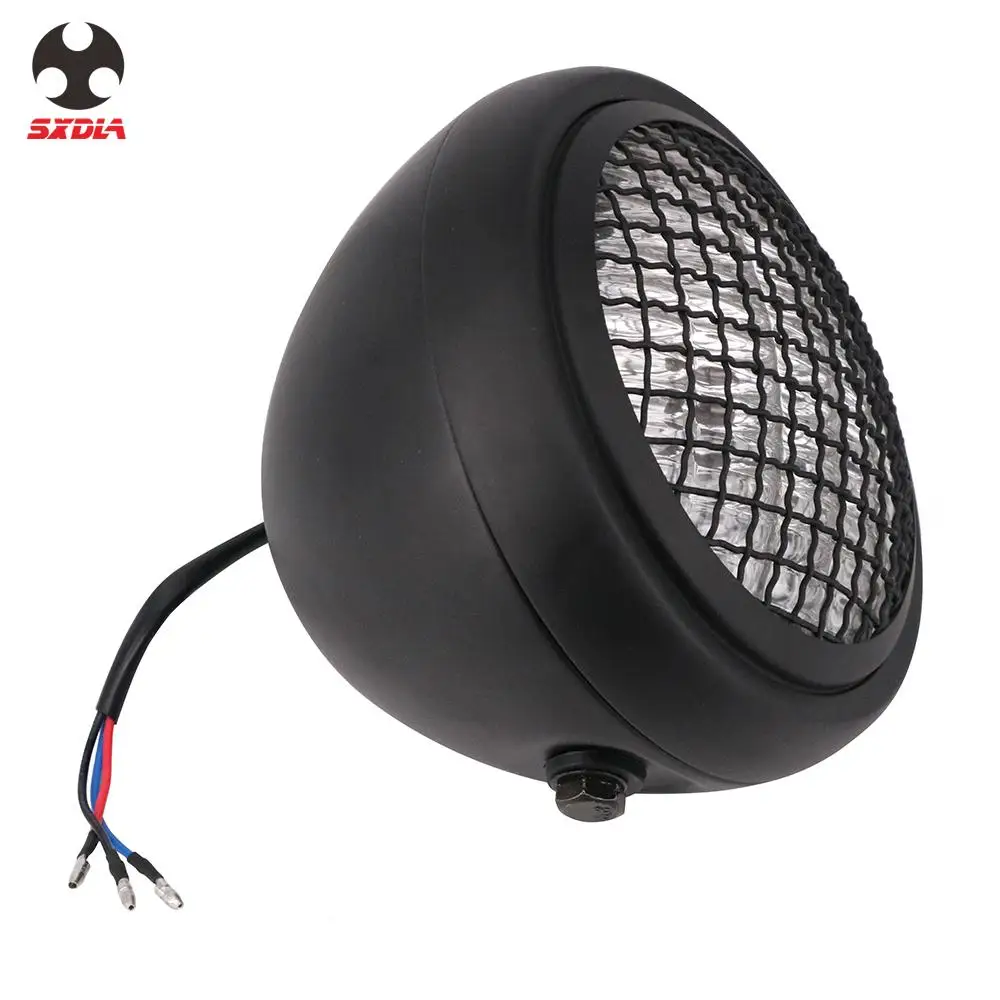 Универсальные фары для мотоцикла головного света в сборе Harley Cafe Racer Bobber на