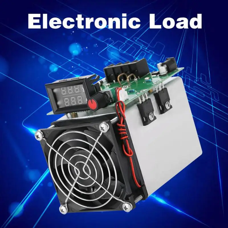 12V 250W электронная нагрузка 0 20A Батарея Ёмкость тестер модуль разрядки доска ожог