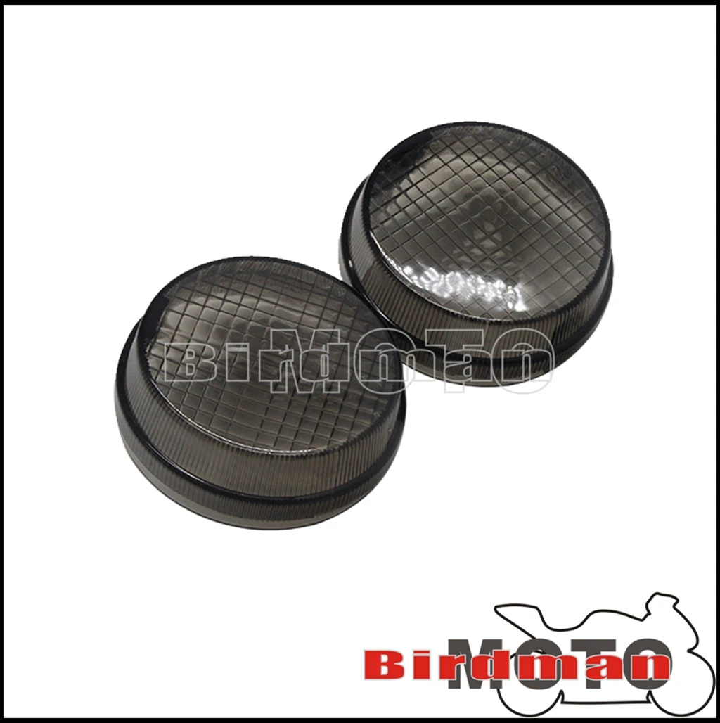 Cruisers Front&ampRear 2.75" Turn Signal Cover Replaceable Lens for Kawasaki Vulcan 1600 Classic Noma Honda Shadow Aero Stateline |