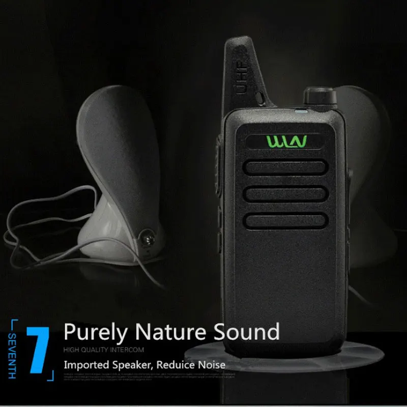 WLN KD-C1 мини иди и болтай Walkie Talkie UHF приемно-передающая радиоустановка 5 Вт мини Портативный 2 Way Радио УВЧ 400-470Mh радио иди и болтай Walkie Talkie