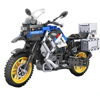 winner 948ppcs 7048 assembled building blocks 16 adventure motorcycle cross country model toys for children
