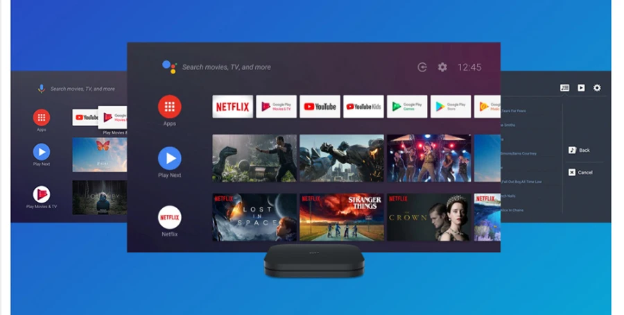 Xiaomi mi ТВ приставка S 4K HDR Android tv 8,1 Ultra HD 2G 8G wifi Google Cast Netflix телеприставка mi Box 4 медиаплеер