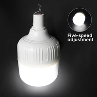 outdoor bulb usb rechargeable led emergency lights portable tent lamp battery lantern bbq camping light for patioporchgarden