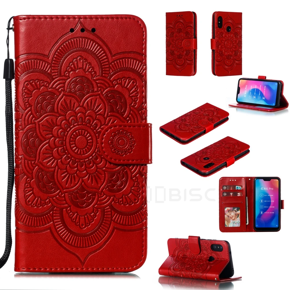 Чехол книжка с цветочным узором для Xiaomi Mi A3 A2 Lite 9 SE 9T RedMi Note 7 6 8 Pro 8T 9S 9A 10 7A 8A Go 9C