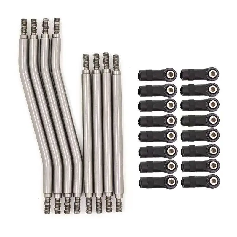 

8pcs/set Metal Steel Link Plastic Rod End for RC Car Crawler Axial Capra 1.9 UTB AXI03004