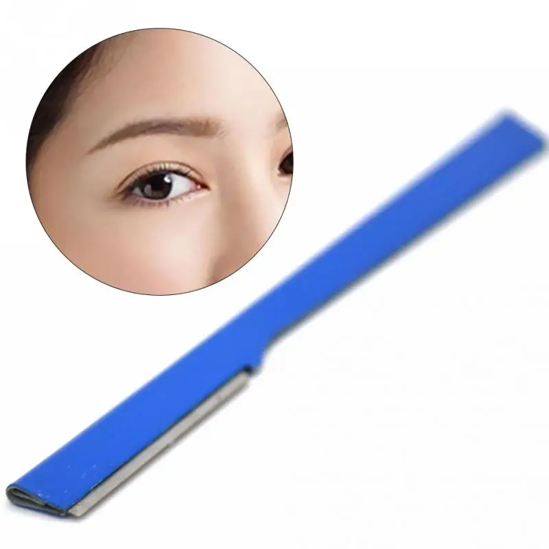 Нержавеющая сталь бровей нож триммер Красота кистей для макияжа лезвия бритвы