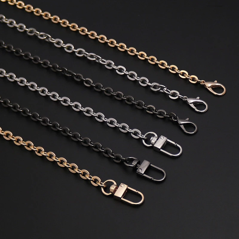 

10pcs Gold/Silver/Black Bag Accessories Bag Chain Hardware Metal Alloy Bag Chain Strap Shoulder Bag Strap Handbag Accessories