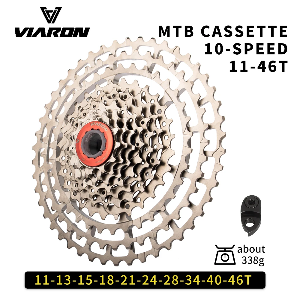 Кассета велосипедная VIARON MTB 10S 11S 12 Скоростей сверхлегкая Звездочка свободного