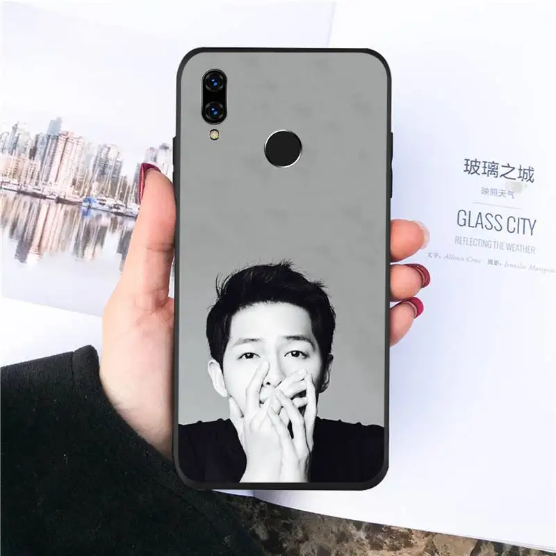 

Song Joong Ki Korean actor Phone Case For Huawei honor Mate P 10 20 30 40 Pro 10i 9 10 20 8 x Lite Luxury brand shell coque