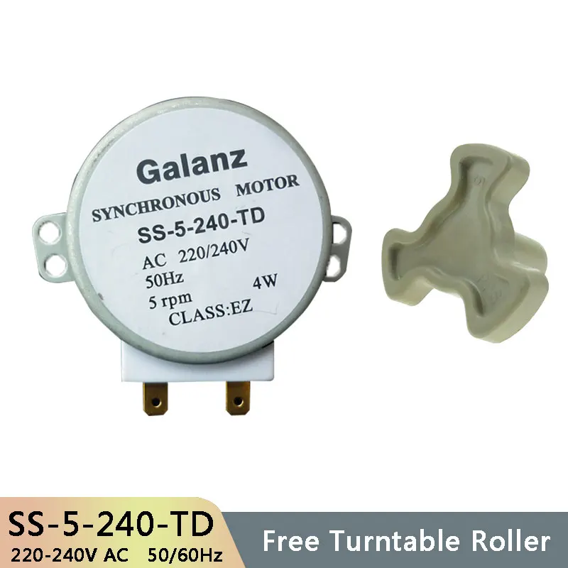 Аксессуары для микроволновки SS-5-240-TD AC220-240V Synchronous 5RPM синхронный мотор лотка