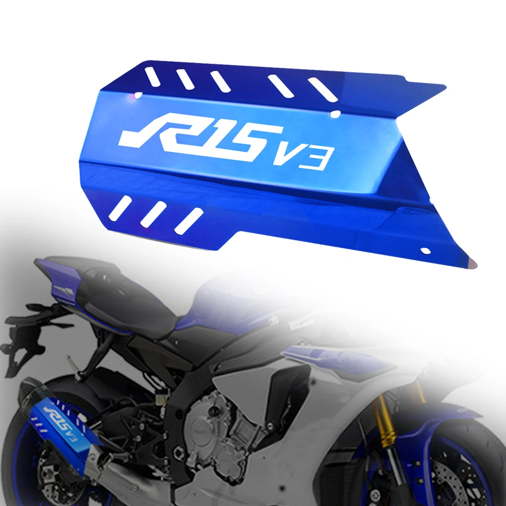 

Motocycle Exhaust Pipe Crash Protector Heat Shield Covers For Yamaha YZF R15 V3 2017 2018 2019 2020 MT15 MT-15 MT 15 Accessories