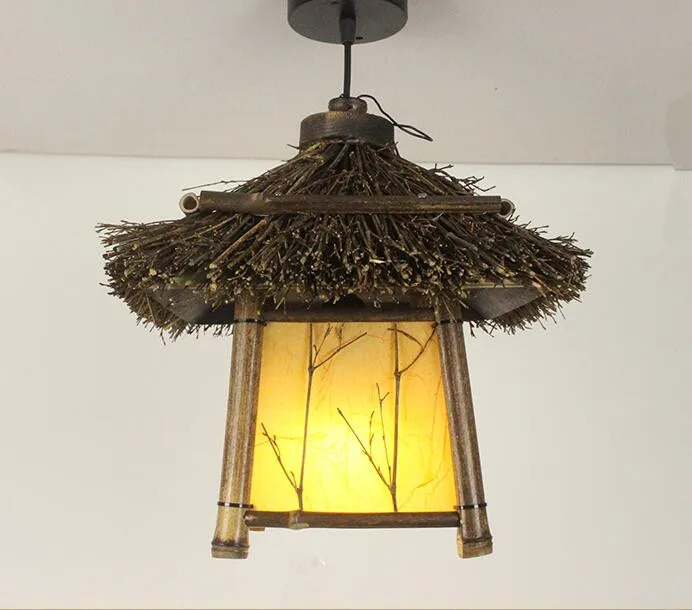 買取 ヴィンテージバンブーデザインのLEDランタン,装飾的な室内灯,ロフト,バー,カフェ,リビングルームに最適です。