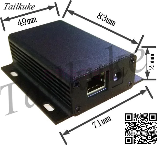 Wiegand в сеть TCP/IP сетевой WG модуль двойной к Ethernet WG2634 двунаправленное