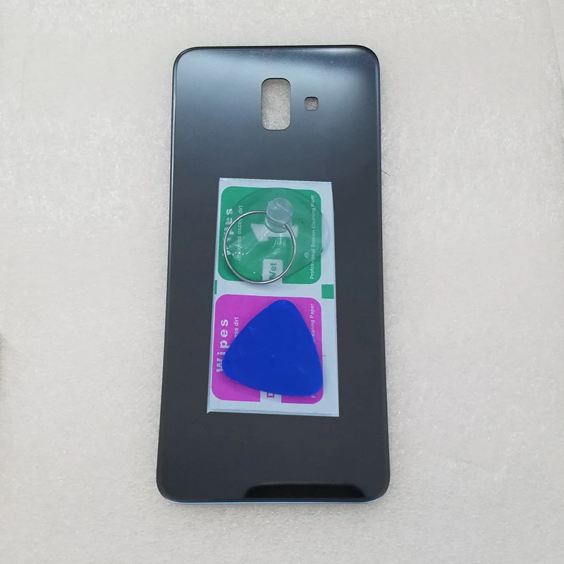 Оригинальный корпус для телефона Samsung Galaxy J6 Plus J6 + 2018 J610 J610F J610FN, задняя крышка, задняя крышка, панель аккумулятора, дверь + Инструменты