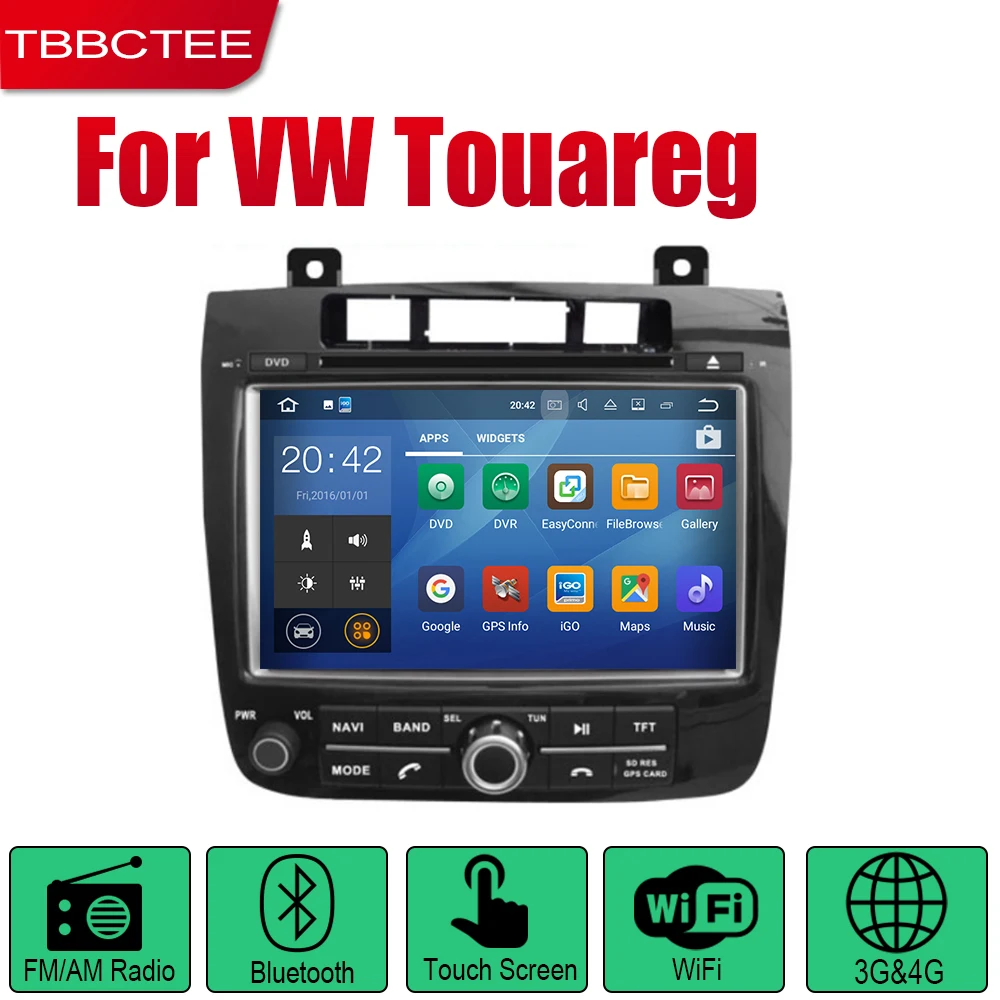 TBBCTEE автомобильный dvd-плеер gps навигация для Volkswagen Touareg 2010~ автомобильное мультимедиа андроид экран системы радио стерео