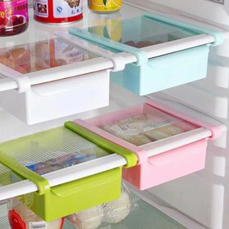 Мини ABS DIY ползунок для кухни холодильника морозильника экономия пространства