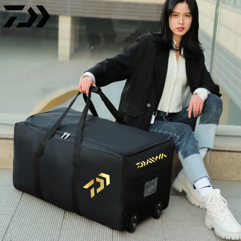 

Мужская Уличная Водонепроницаемая спортивная сумка Daiwa для рыбалки, Повседневная сумка через плечо для йоги и фитнеса, нейлоновая портатив...