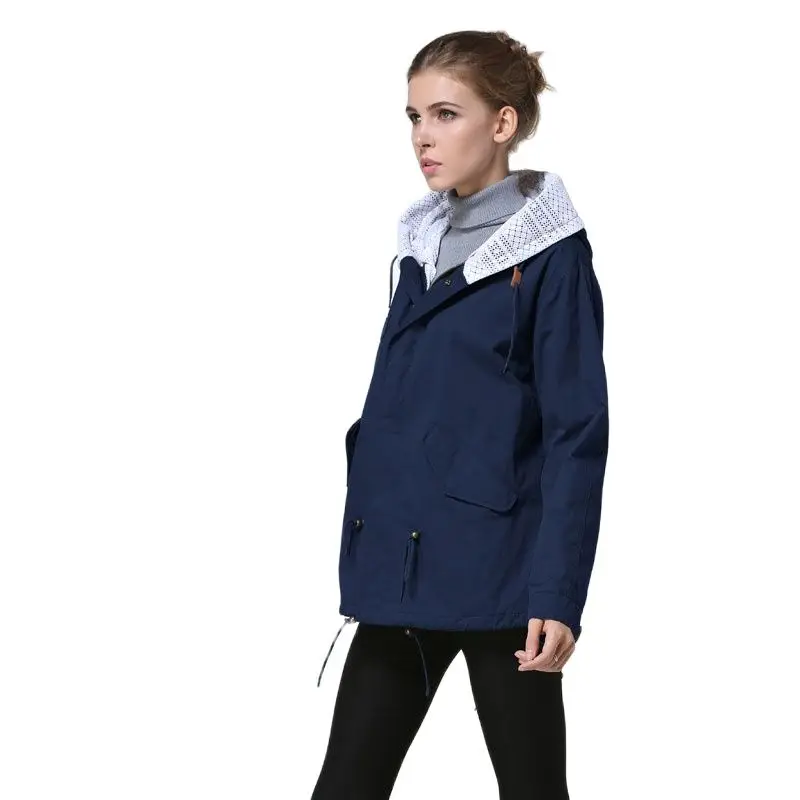 Новое поступление 2017 дышащий простой тренчкот с узором в клетку для унисекс