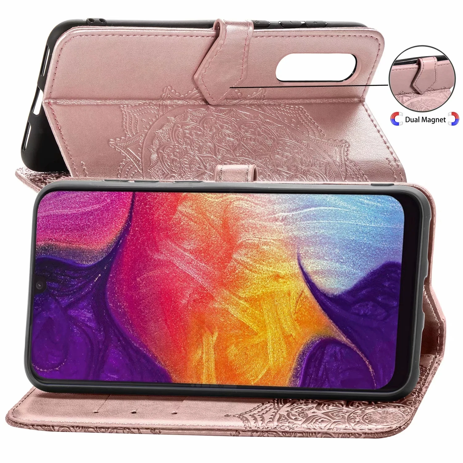Кожаный чехол бумажник для Samsung Галактики S10 S9 плюс S10e A5 A6 J2 J3 J5 J4 J6 J7 Pro A7 A9 2018 A10 A20 A30