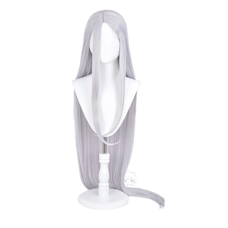 

My Hero Academia Miruko Cosplay Wig Anime Boku No Hero Academia Women Silver Gray Long Straight Hair Wigs