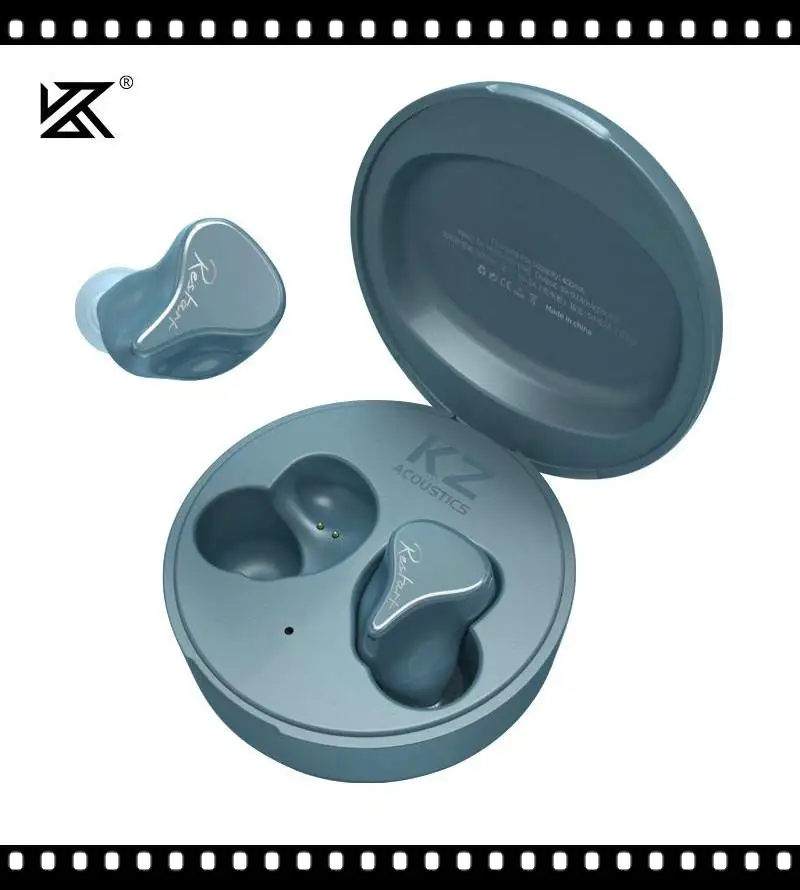 Беспроводные наушники KZ SKS 1DD + 1BA, настоящие TWS Bluetooth 5,2, гибридные наушники с шумоподавлением и сенсорным управлением, Спортивная игровая гарнитура SA08