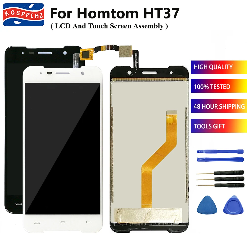ЖК дисплей 5 0 дюйма для Смартфоны HOMTOM HT37 + сенсорный экран в сборе с цифровым
