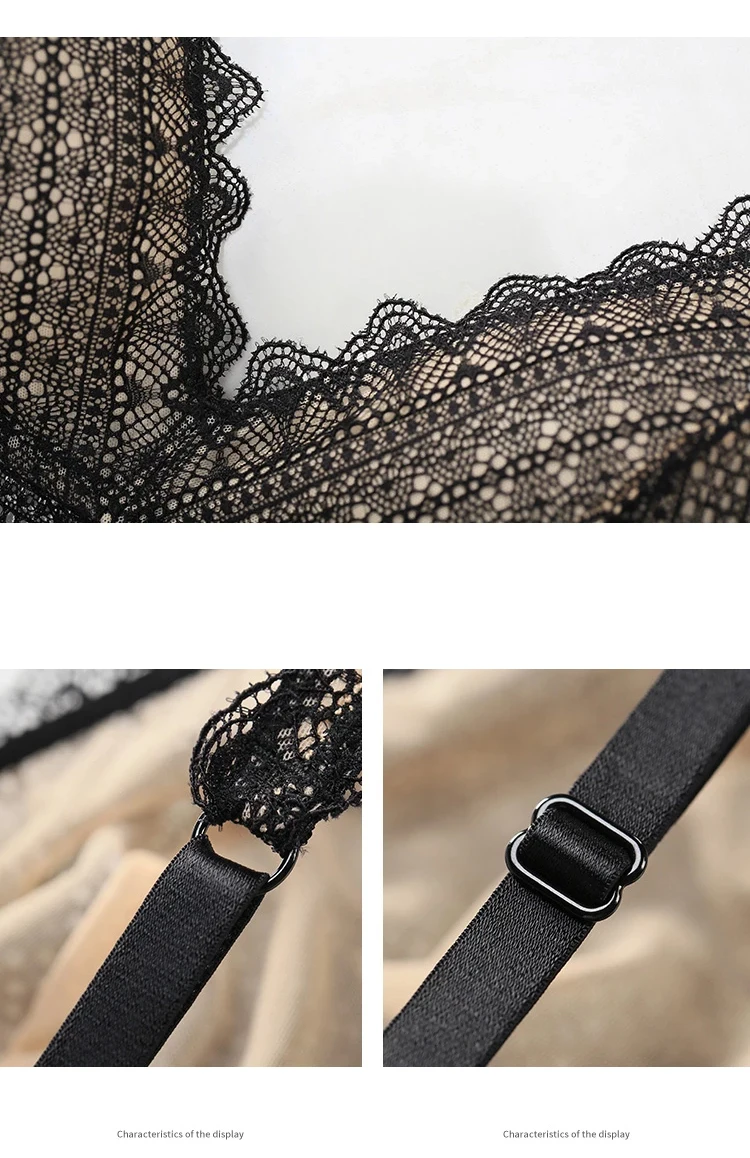 LILYMODA, женский удобный кружевной сексуальный бюстгальтер без косточек, наборы бюстгальтеров, полная чашка, нижнее белье, женское нижнее белье, Новое поступление, мода