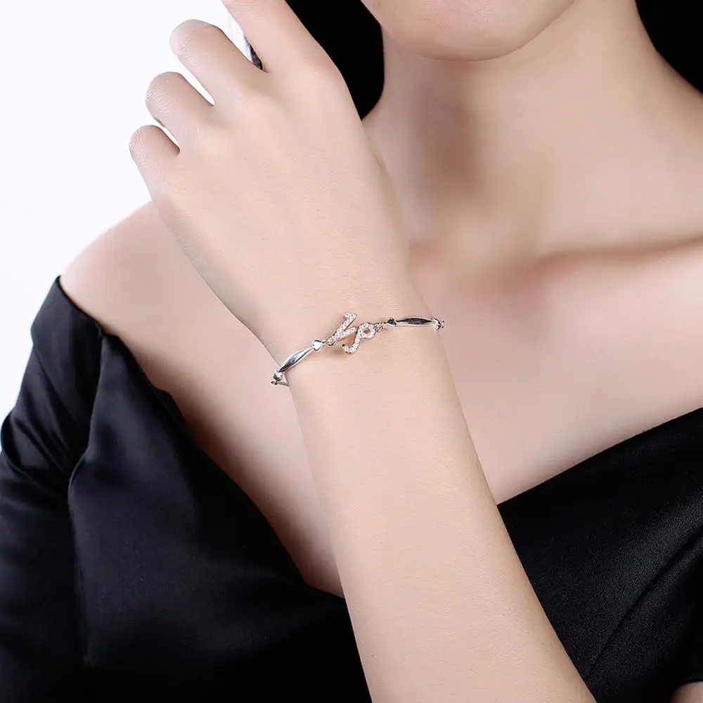 

ZEMIOR 925 Sterling Silver Bracelet For Women Capricorn Fashion Trends Adjustable Bracelets Party Fine Jewelry New Arrival