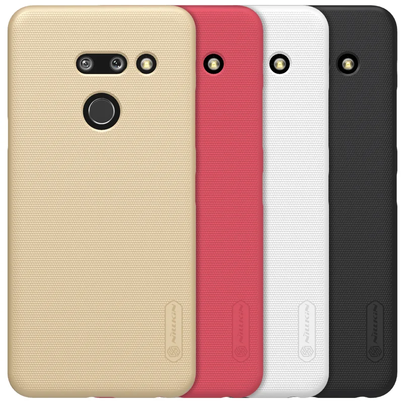 

Для LG G8 тонкий/LG Q7 уникальный шероховатый чехол NILLKIN Матовый Жесткий PC задняя крышка чехол Крышка